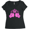 breast cancer fight Women's Triblend Scoop T-shirt