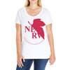 nerv -Evangelion Ladies Curvy T-Shirt