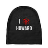 i heart howard Baby Beanies
