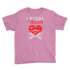 i steal heart valentin day Youth Tee