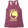 believe in nessie Racerback Tank