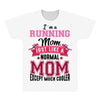 running mom All Over Men's T-shirt