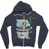 bad news bear Zipper Hoodie