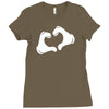 love Ladies Fitted T-Shirt