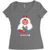 spirit mask Women's Triblend Scoop T-shirt