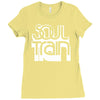 soul train motown gladys knight marvin gaye Ladies Fitted T-Shirt