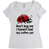 coffee lover Women's Triblend Scoop T-shirt