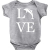 love dolphin Baby Onesie