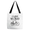 i love when my wife lets me buy another bike Tote Bags