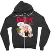 popeye, ideal gift or birthday present fuuny Zipper Hoodie
