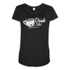 coffee lovers Maternity Scoop Neck T-shirt