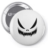 pumpkin face Pin-back button