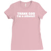 atheist atheism Ladies Fitted T-Shirt