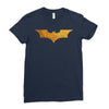 Batman Gold Logo Ladies Fitted T-Shirt