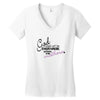 GOD EVERYWHERE Women's V-Neck T-Shirt