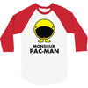 monsieur pacman 3/4 Sleeve Shirt