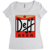 duff parody deff Women's Triblend Scoop T-shirt