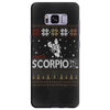santa scorpio christmas ugly t shirts Samsung Galaxy S8 Plus
