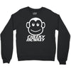 cheeky monkey funny Crewneck Sweatshirt