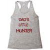 dad's litle hunter Racerback Tank
