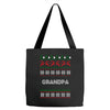 ugly christmas grandpa Tote Bags