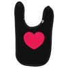 We're Hungry with Heart Baby Bibs