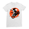 black attack Ladies Fitted T-Shirt