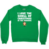 smell of christmas in the morning Crewneck Sweatshirt
