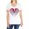 love red best Ladies Curvy T-Shirt
