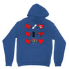 ls lesbian full heart Unisex Hoodie