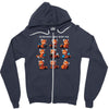 introverts have more fun Zipper Hoodie