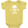 rock skull Baby Bodysuit