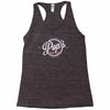 pop's barber shop Racerback Tank