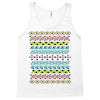 hawaiian pattern Tank Top