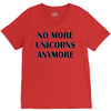 no more unicorns 2 V-Neck Tee