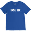 lol jk V-Neck Tee
