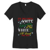 i'm dreaming of a white christms but if the white runs out i'll drink Women's V-Neck T-Shirt