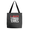 i defy stereotypes Tote Bags