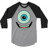 mike wazowski monstres 3/4 Sleeve Shirt