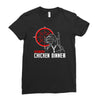 battle ground winner winner chicken dinner Ladies Fitted T-Shirt
