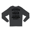 Super Cool Nana Of A Freaking Awesome Grandson Long Sleeve Shirts