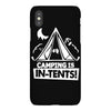 white ink camping is in tents funny iPhoneX