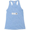 cyberman ctrl alt del Racerback Tank