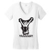 yaaaas Women's V-Neck T-Shirt