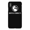 mortal kombat x dragon game logo iPhoneX Case