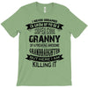 Super Cool Granny Of A Freaking Awesome Granddaughter T-Shirt