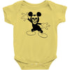 skull mickey Baby Bodysuit