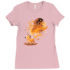 lion evolution Ladies Fitted T-Shirt