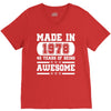 made in 1978 40 years of being awesome V-Neck Tee