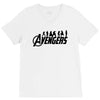 Avengers Silhouette V-Neck Tee